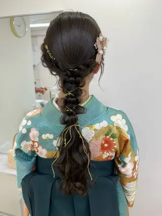 セミロング 梅津 光帆のヘアスタイル