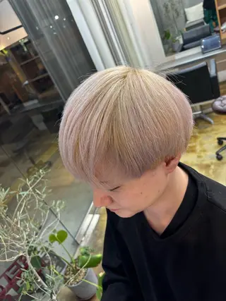 カラー メンズ レディースパーマ🍭 /大阪/福島駅/りなのヘアスタイル