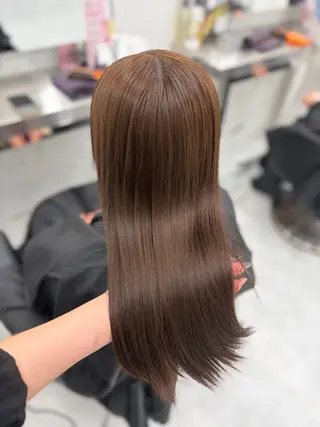 カラー 透明感うる艶カラー 🤍MANAMIのヘアスタイル