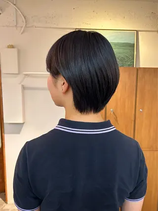 ショート ENIEN MAKE'S 立川所属・綾/ベージュカラー /パーマ🩰のヘアスタイル