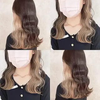 カラー 渋谷:インナーカラー ／🍒エリカ🍒のヘアスタイル