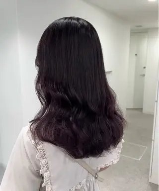 ロング miku/ラベンダー 透明感カラー🪻❤︎のヘアスタイル
