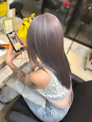 カラー 東 凱斗のヘアスタイル