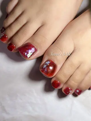 ネイル かな/40代からの カジュアルネイルのネイルデザイン