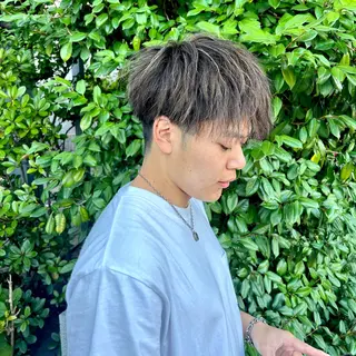 カラー メンズ 鎌倉/メンズ/外国人 風パーマ/ﾐﾕｳのヘアスタイル