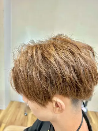 ショート メンズ 藤森 達也のヘアスタイル