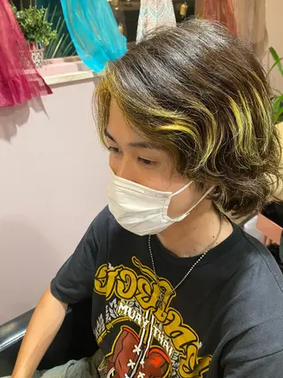 カラー メンズ 💈豊橋メンズ専門 NO.1刑部七海💈のヘアスタイル