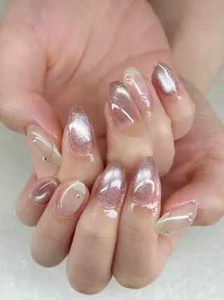 ネイル Agate miku🎀‧₊のネイルデザイン