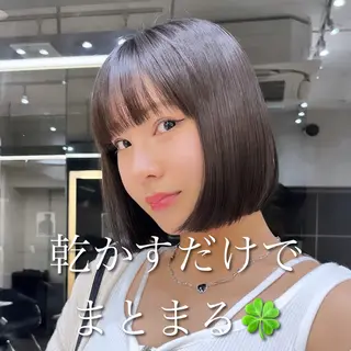 ショート カラー 池袋/似合わせ/縮毛 髪質改善【ugen】のヘアスタイル