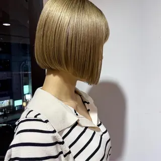 ミディアム カラー 似合わせヘア🤍 面田法子のヘアスタイル