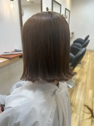 ミディアム 八木 勇気カットモデル募集のヘアスタイル