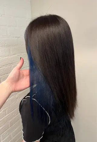 セミロング カラー ROVER所属・美咲🤎 /艶カラー /ハイライトカラーのヘアスタイル