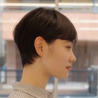 ショート wabi  hair salon所属・wabi/艶カラー タカハシ　トモヒロのヘアスタイル