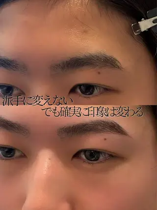 メンズ アイブロウ 眉毛&まつげパーマ THE EYEBROW BAR n　【ザ　アイブロウバー　エヌ】所属・渋谷・表参道サロン yukaの眉毛・アイブロウイメージ