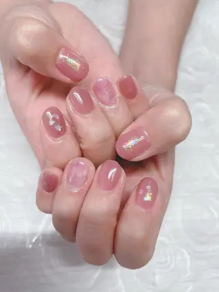 カラー ネイル 芦辺 香奈のネイルデザイン