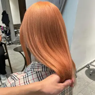 セミロング カラー ヘアアレンジ 🌹TikTok４万 ﾌｫﾛﾜｰ🌹AKIのヘアスタイル