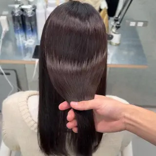 ミディアム TRUNS所属・こうた/髪質改善 ストレート/ヘアケアのヘアスタイル