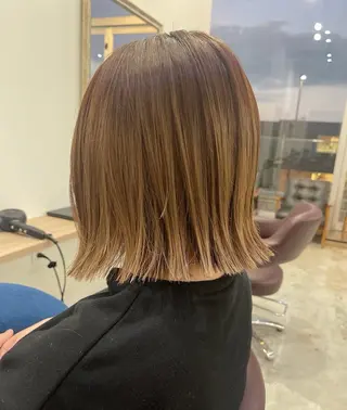 ショート hairdesign Granz 平成店所属・志賀 美沙のヘアスタイル