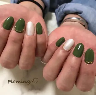 ネイル 浮きにくいフィルイン ｜上品シンプルネイルのネイルデザイン