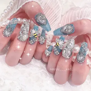 ネイル 🎀 Mayu 🎀痛ネイルのネイルデザイン