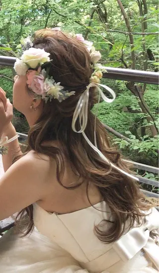 ロング BIANCO北堀江 AKANEのヘアスタイル