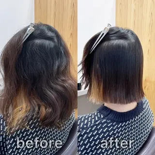 ショート KIZU 髪質改善 オカルト怪談のヘアスタイル