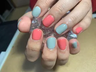 ネイル マルサンカクシカク所属・○△□ 守口市のネイルデザイン