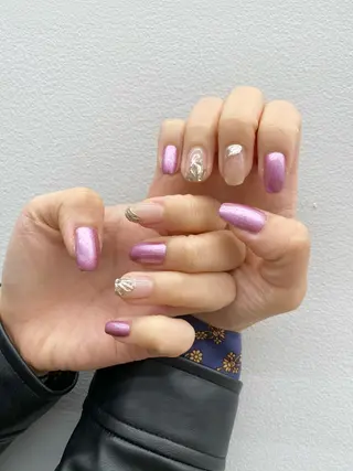 ネイル 京都レイヤーカット/ 縮毛矯正/羽柴りくのヘアスタイル