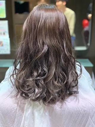 ロング カラー 戸村 世奈のヘアスタイル