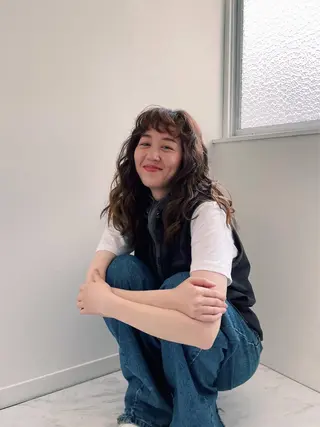 ロング カラー 高橋 愛美のヘアスタイル