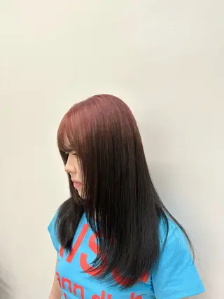 カラー 透明感ベージュ🤎 ナチュラルレイヤーのヘアスタイル