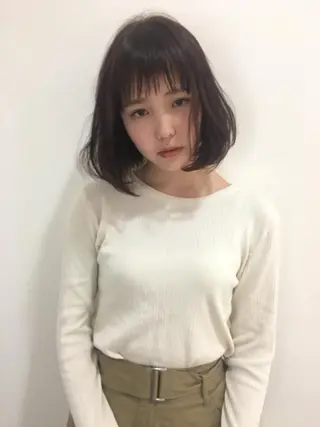 ショート 店長/mao/ 前髪/顔周りカットのヘアスタイル