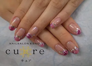 ミディアム ネイル ネイルサロン Cureのネイルデザイン