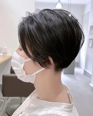 ショート Lien所属・衣笠 雅俊のヘアスタイル