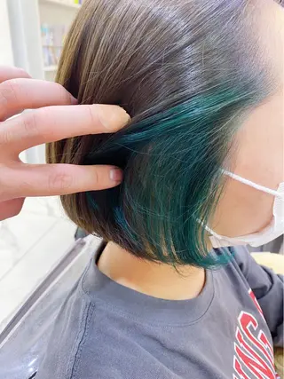 カラー shanti 渡辺新也✂️のヘアスタイル