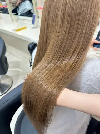 ロング カラー ヘアアレンジ 🎀 yuuka🎀のヘアスタイル