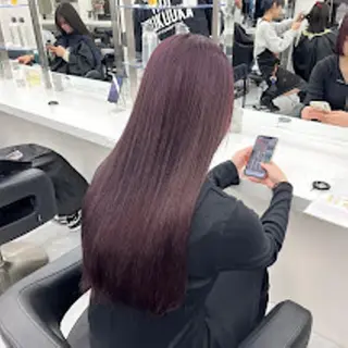 カラー 🪞official THREE 横浜🎀のヘアスタイル