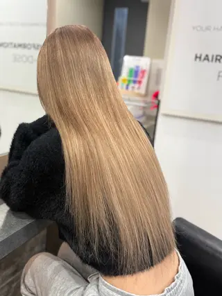 ロング ハイトーン&エクステ /RIE🌻のヘアスタイル