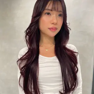 ロング カラー 暖色レイヤー 🥀REIRIのヘアスタイル