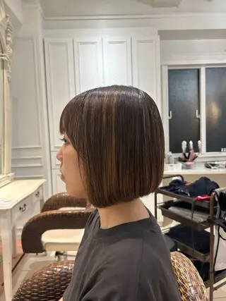 ショート あやか /カットモデル募集のヘアスタイル