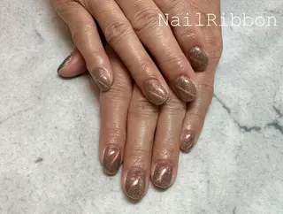 ネイル ネイルリボン 石田のネイルデザイン