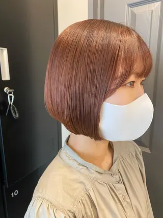 ショート カラー louwe 武藤幸世のヘアスタイル