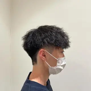 ショート パーマ メンズ 赤澤 海斗のヘアスタイル