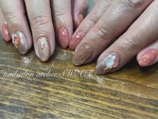 ネイル ヘアーサロン大野所属・nailsalon SWATiのネイルデザイン