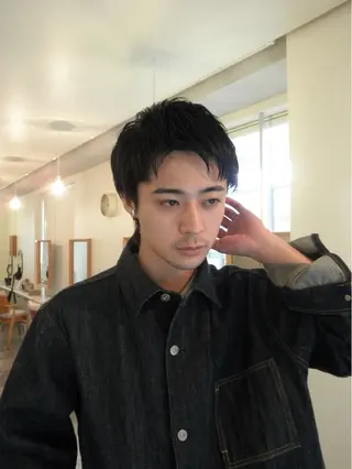 ショート メンズ 似合わせカット⚪︎ ／フェイスレイヤーのヘアスタイル