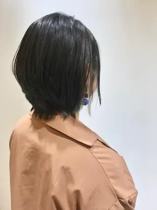 ショート カラー 🐺ウルフ/レイヤー 似合わせ‎🤍沙羅のヘアスタイル