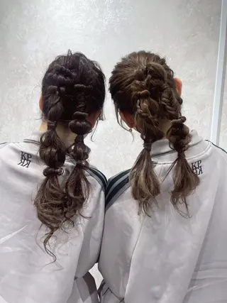 ヘアアレンジ Noe' Akariのヘアスタイル