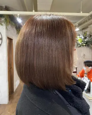 ミディアム nico.所属・高田馬場 nico 岡豪紀のヘアスタイル