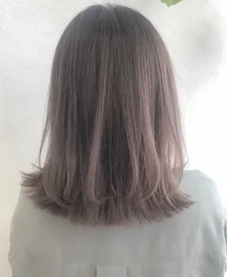 ミディアム カラー nakahara madokaのヘアスタイル