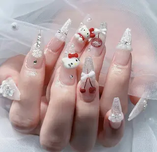 ロング Bling Salonのネイルデザイン